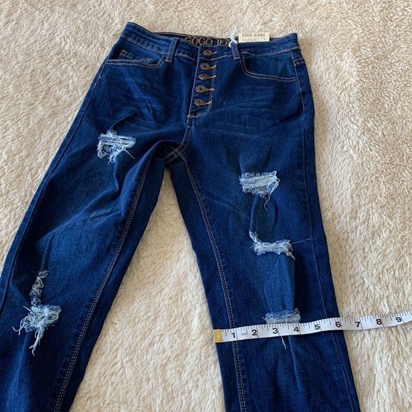 NWT High rise gogo jeans size 7 - Picture 14 of 16
